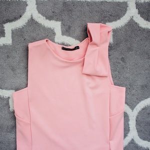 New* TopShop blush Pink Dress -Size Medium